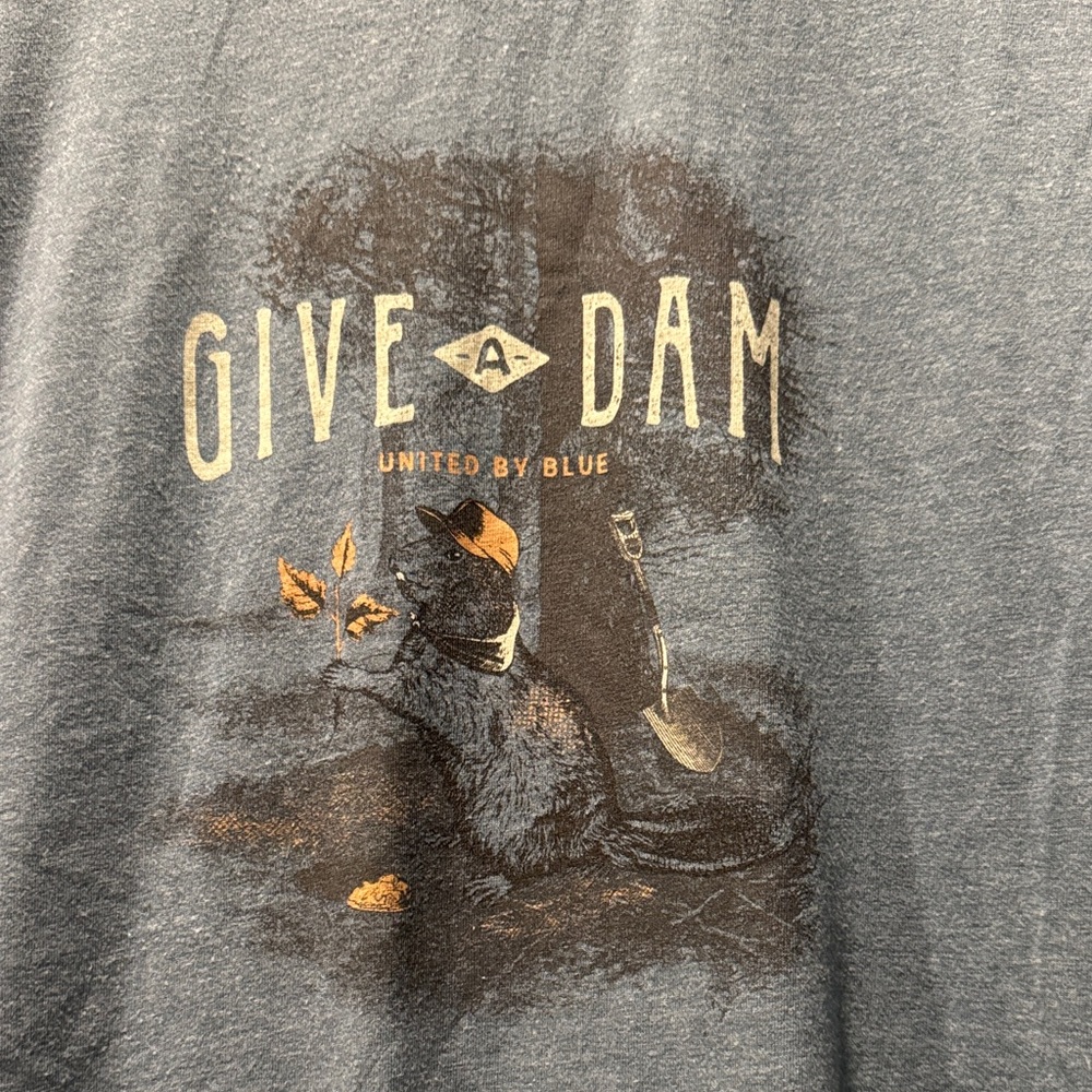 United By Blue Gray Graphic Tee